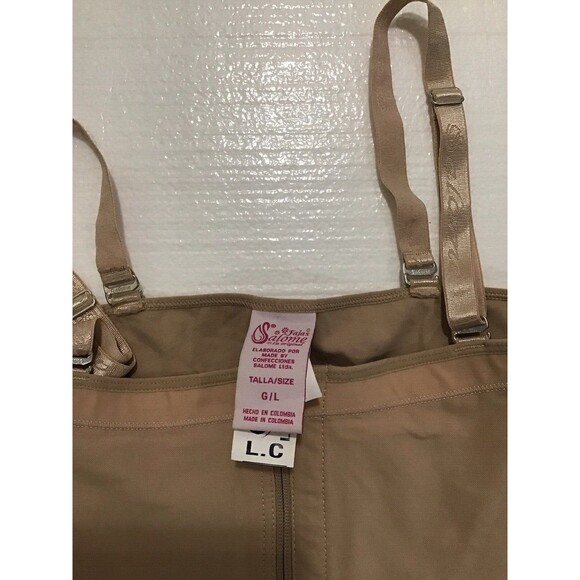 Fajas Salome Post Surgery 0212 Tummy Control Shapewear Thong w/Removeable Straps - Picture 5 of 8